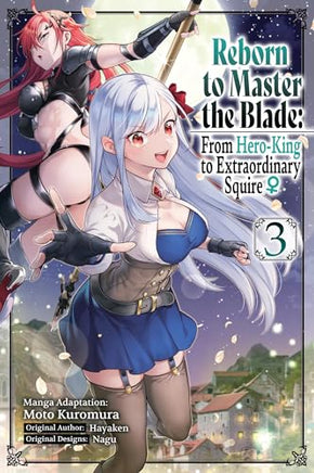 Reborn To Master Blade From Hero-King To Squire Vol 03  - BRAND NEW CONDITION Manga - The Mage's Emporium Yen Press Used English Manga Japanese Style Comic Book