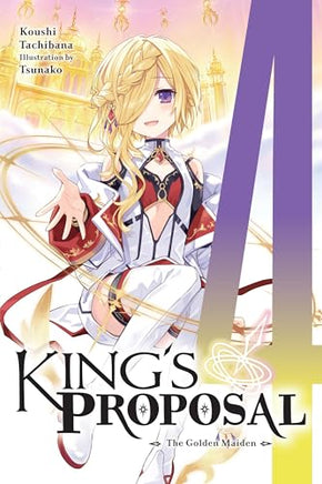 Kings Proposal Novel Vol 04 - BRAND NEW CONDITION Light Novel - The Mage's Emporium Yen Press Used English Light Novel Japanese Style Comic Book