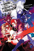 Is It Wrong To Pick Up Girls in a Dungeon Vol 14 Light Novel Light Novel - The Mage's Emporium Yen Press Used English Light Novel Japanese Style Comic Book