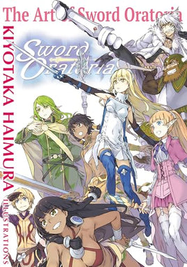 The Art of Sword Oratoria Artbook - The Mage's Emporium Yen Press Used English Artbook Japanese Style Comic Book