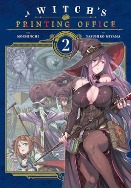 A Witchs Printing Office Vol 02 - BRAND NEW CONDITION Manga - The Mage's Emporium Yen Press Used English Manga Japanese Style Comic Book