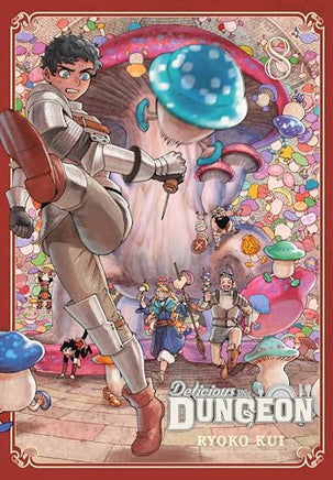 Delicious in Dungeon Vol 8 manga cover