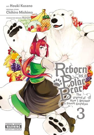 Reborn As Polar Bear Legend How Forest Guardian Vol 03  - BRAND NEW CONDITION Manga - The Mage's Emporium Yen Press Used English Manga Japanese Style Comic Book