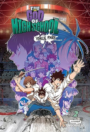 The God of High School Vol 2 Full Color Manga - The Mage's Emporium WebToon Used English Manga Japanese Style Comic Book