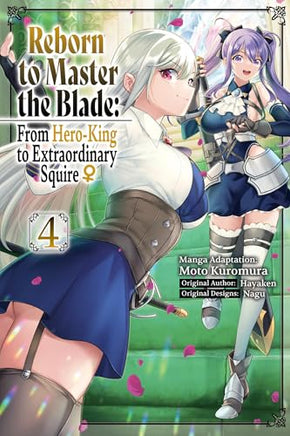 Reborn To Master Blade From Hero-King To Squire Vol 4 manga cover