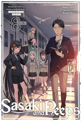 Sasaki & Peeps Light Novel Vol 08 light novel cover