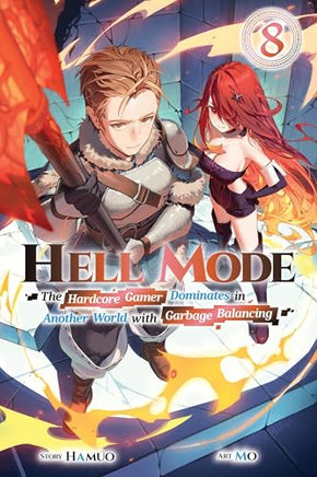 Hell Mode Light Novel Vol 08 light novel cover