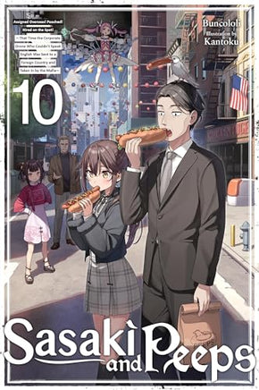 Sasaki & Peeps Light Novel Vol 10 light novel cover