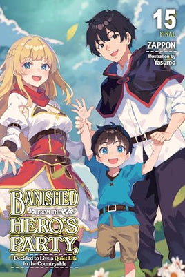 Banished From The Hero's Party Vol 15 Light Novel cover