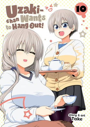 Uzaki-Chan Wants To Hang Out Vol 10 manga cover