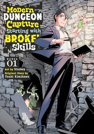 Modern Dungeon Capture Starting with Broken Skills Vol 1 Manga Manga - The Mage's Emporium Seven Seas Used English Manga Japanese Style Comic Book