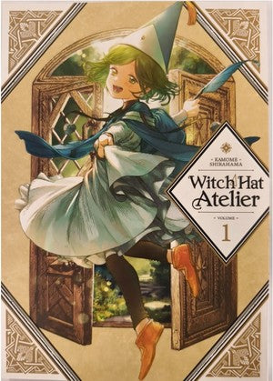 Witch Hat Atelier Vol 1 Kinokuniya Cover Variant Manga - The Mage's Emporium Kodansha Used English Manga Japanese Style Comic Book