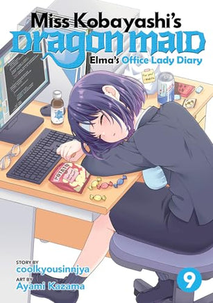 Miss Kobayashis Dragon Maid Elma Diary Vol 09  - BRAND NEW CONDITION Manga - The Mage's Emporium Seven Seas Used English Manga Japanese Style Comic Book