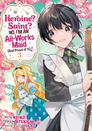 Heroine Saint I'm An All Works Maid Vol 03   Manga - The Mage's Emporium Seven Seas Used English Manga Japanese Style Comic Book