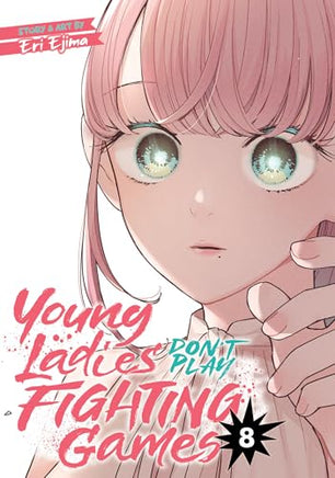 Young Ladies Don't Play Fighting Games Vol 8 manga cover