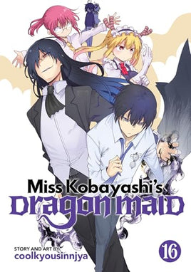 Miss Kobayashis Dragon Maid Vol 16 manga cover