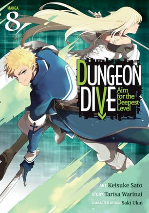 Dungeon Dive Aim for the Deepest Level Vol 8 manga cover