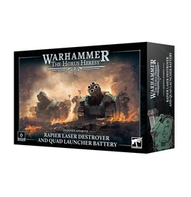 Warhammer Legions Imperialis: Rapier Laser Destroyer and Quad Launcher Battery