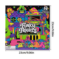 Schylling Nee-Doh 2026 Funky Frights Squish-O-Ween 13-Piece Countdown Calendar
