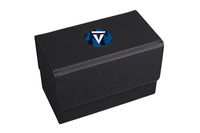 Vanguard Tactics | Dark Blue | Wargaming & Datasheet Box | Baron's Coin™ Compatible