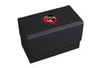 F**k Me | Red | Wargaming & Datasheet Box | Baron's Coin™ Compatible