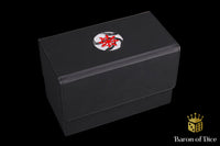 Chaos Star | Marbled | Wargaming & Datasheet Box | Baron's Coin™ Compatible