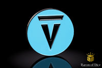 Vanguard Tactics | Light Blue | Wargaming & Datasheet Box | Baron's Coin™ Compatible