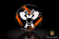 Skull Grinders | Black Lava | Metal Combat Gauge | Baron Coin™ Compatible