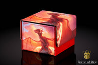 100+ XL Deck Box | Red Dragon