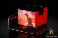 100+ XL Deck Box | Red Dragon