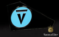 Vanguard Tactics | Light Blue | Metal Combat Gauge | Baron Coin™ Compatible