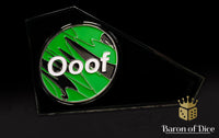 Ooof | Green | Metal Combat Gauge | Baron Coin™ Compatible