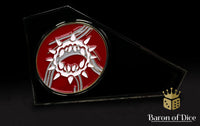 Carnage | Red | Metal Combat Gauge | Baron Coin™ Compatible