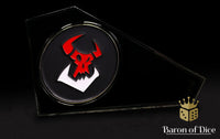 Black Orc | Metal Combat Gauge | Baron Coin™ Compatible