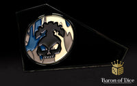 Metal Combat Gauge | Baron Coin™ Compatible | Necromantic Skeleton