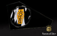 Orange Coffin | Metal Combat Gauge | Baron Coin™ Compatible