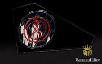 Metal Combat Gauge | Baron Coin™ Compatible | Trench Crusade: Court of The Seven Serpents