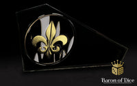 Fleur De Lis | Heritage | Metal Combat Gauge | Baron Coin™ Compatible