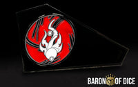 Metal Combat Gauge | Baron Coin™ Compatible | Warmachine: Fane of Nyrro