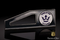 Tabletop Titans | White | Metal Combat Gauge | Baron Coin™ Compatible
