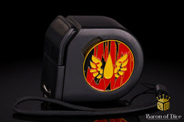 Blood Curse | Wargaming Tape Measure | Baron's Coin™ Compatible