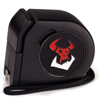 Orc | Black | Wargaming Tape Measure | Baron's Coin™ Compatible