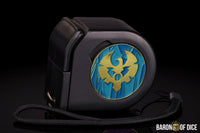 Cygnar Storm Legion | Wargaming Tape Measure | Warmachine | Baron Coin™ Compatible