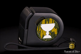 Trench Crusade: Cult of the Black Grail | Wargaming Tape Measure | Baron's Coin™ Compatible