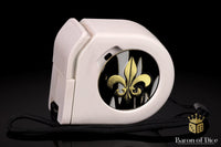 Fleur De Lis | Heritage | Wargaming Tape Measure | Baron's Coin™ Compatible