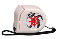 Marbled Chaos Star | Wargaming Tape Measure | Baron's Coin™ Compatible
