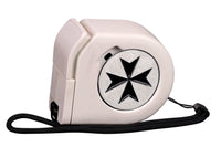 Templar | White | Wargaming Tape Measure | Baron's Coin™ Compatible