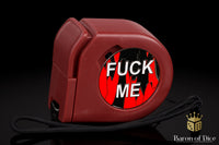 F**k Me | Red | Wargaming Tape Measure | Baron's Coin™ Compatible