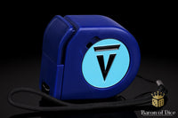 Vanguard Tactics | Light Blue | Wargaming Tape Measure | Baron's Coin™ Compatible
