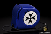 Templar | White | Wargaming Tape Measure | Baron's Coin™ Compatible